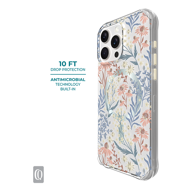 Estuche Carson & Quinn Wildflower Sonata con MagSafe para el iPhone 16 Pro Max