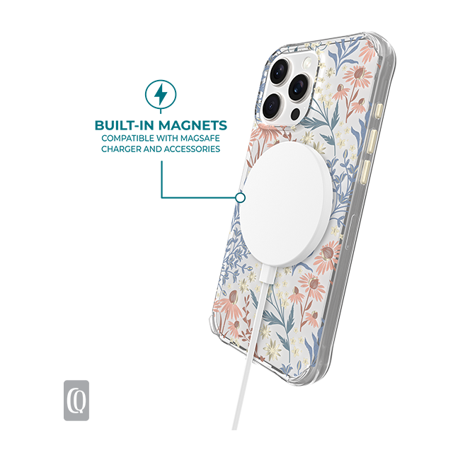 Estuche Carson & Quinn Wildflower Sonata con MagSafe para el iPhone 16 Pro Max