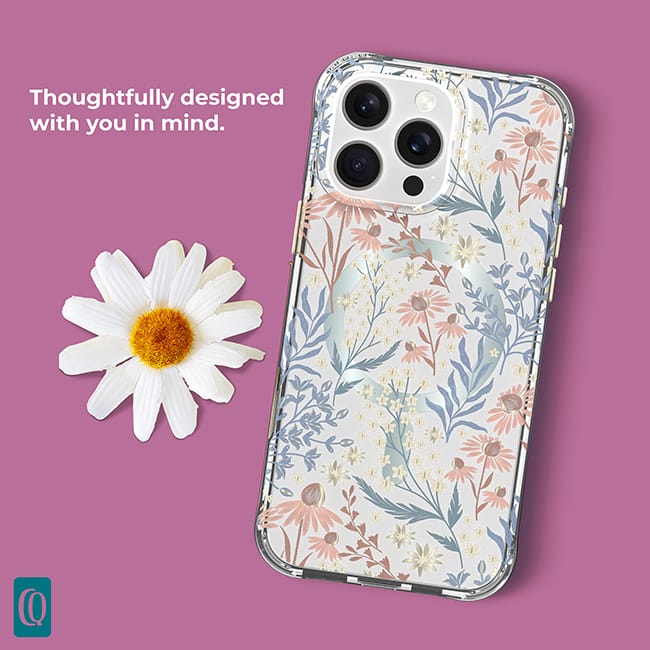 Estuche Carson & Quinn Wildflower Sonata con MagSafe para el iPhone 16 Pro Max
