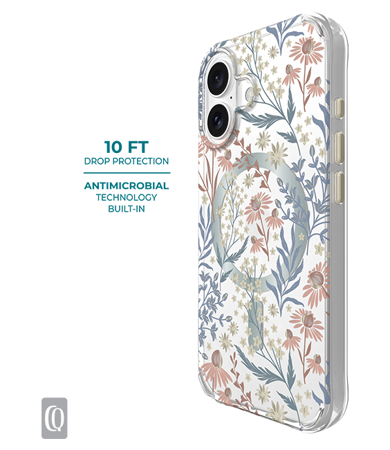 Estuche Carson & Quinn Wildflower Sonata con MagSafe para el iPhone 17