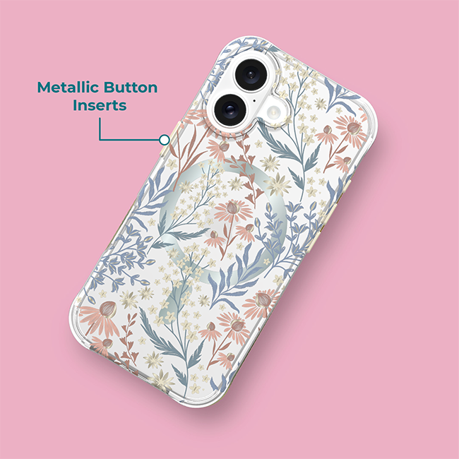 Estuche Carson & Quinn Wildflower Sonata con MagSafe para el iPhone 17