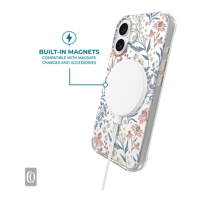 Estuche Carson & Quinn Wildflower Sonata con MagSafe para el iPhone 17