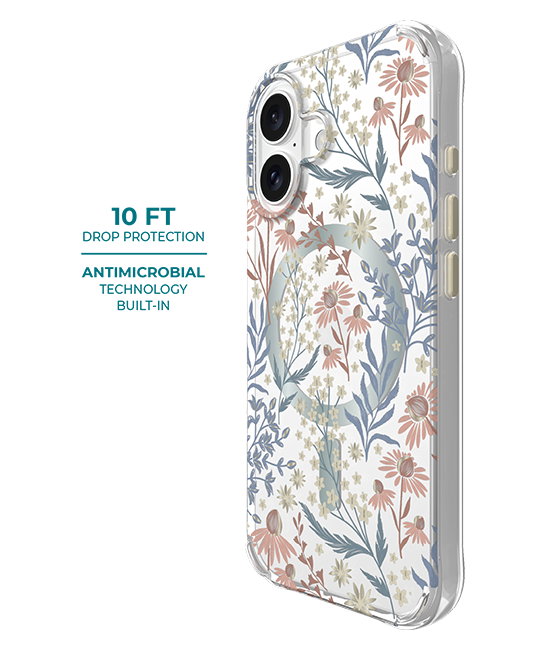 Estuche Carson & Quinn Wildflower Sonata con MagSafe para el iPhone 17