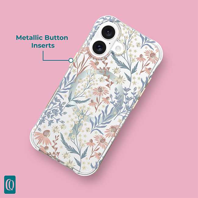 Estuche Carson & Quinn Wildflower Sonata con MagSafe para el iPhone 17