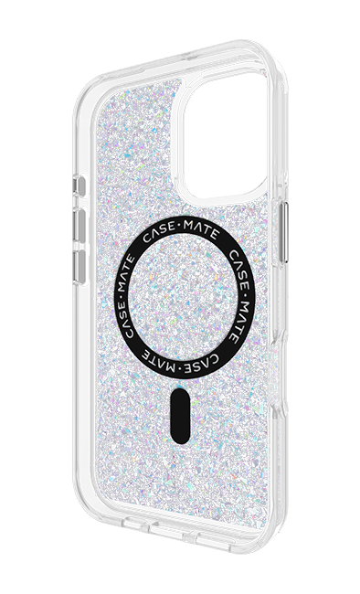 Estuche Case-Mate Twinkle Disco con MagSafe para iPhone 16