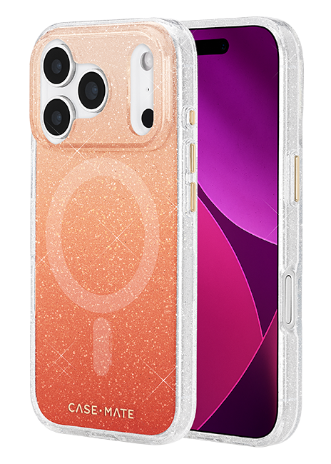 Estuche Case-Mate Twinkle Twilight Ombre con MagSafe para el iPhone 17 Pro