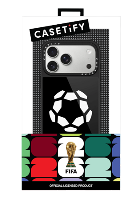 Casetify FIFA World Cup 26 Football Case - iPhone 17 Pro Max - Black  (Product view 4)