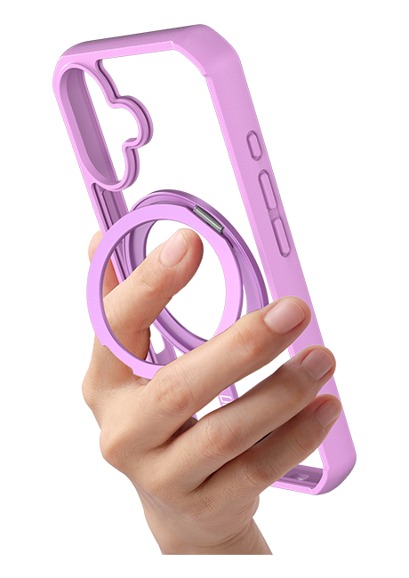 Estuche CQ x Carson & Quinn Rise con MagSafe + pie de apoyo para el iPhone 16 Plus