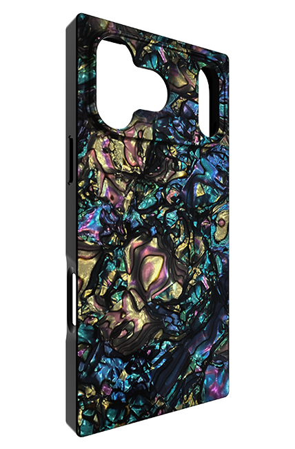 FLAUNT SQUARE Abalone MagSafe Case - iPhone 17 Pro Max