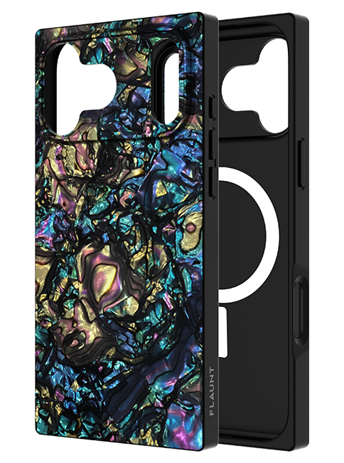 FLAUNT SQUARE Abalone MagSafe Case - iPhone 17 Pro Max