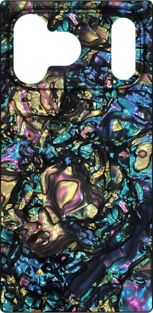 FLAUNT SQUARE Abalone MagSafe Case - iPhone 17 Pro Max