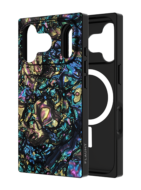 FLAUNT SQUARE Abalone MagSafe Case - iPhone 17 Pro