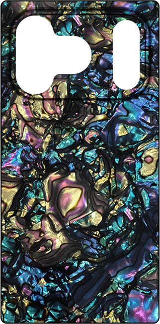 FLAUNT SQUARE Abalone MagSafe Case - iPhone 17 Pro