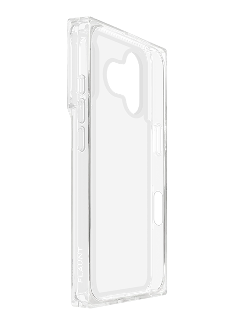 FLAUNT SQUARE Blonde Tortise MagSafe Case - iPhone 17 Pro