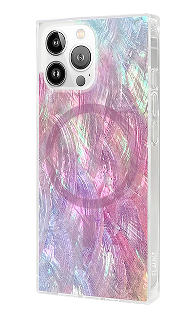 SQUARE Mother of Pearl with MagSafe Case - iPhone 16 Pro