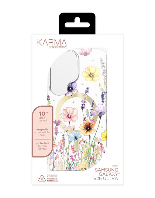 Karma by Body Glove Fairytale Floral Case with Magnet - Samsung Galaxy S26 Ultra