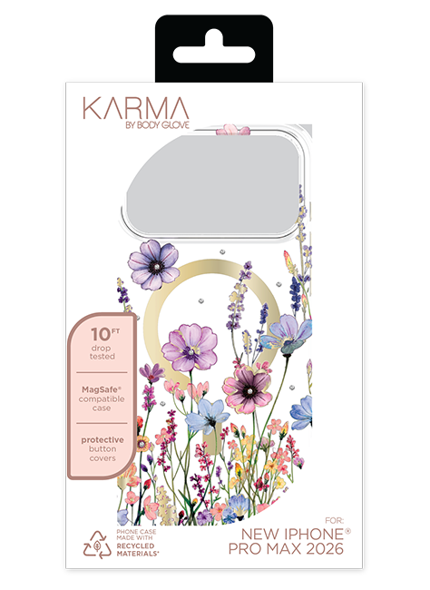 Karma by Body Glove Fairytale Floral MagSafe Case - iPhone 18 Pro Max/17 Pro Max