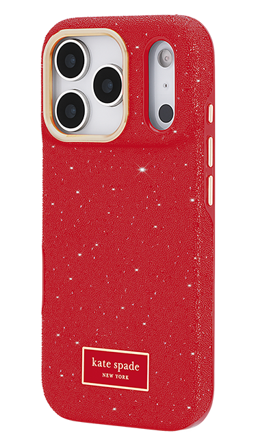 Estuche Kate Spade Crystal Pave con MagSafe para el iPhone 17 Pro