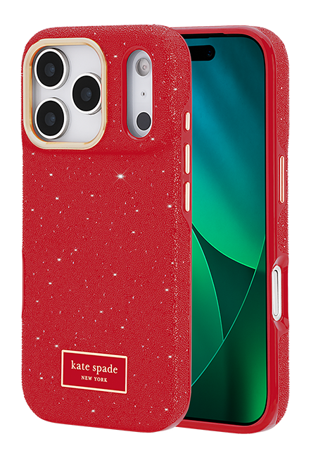 Estuche Kate Spade Crystal Pave con MagSafe para el iPhone 17 Pro