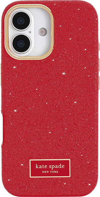 Estuche Kate Spade Crystal Pave con MagSafe para el iPhone 17