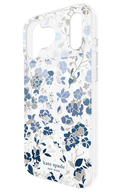 Kate Spade Flowerbed Blue MagSafe Case - iPhone 18 Pro Max/17 Pro Max