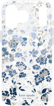 Kate Spade Flowerbed Blue MagSafe Case - iPhone 18 Pro Max/17 Pro Max