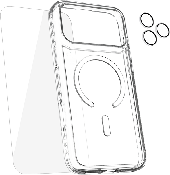 3-n-1 MagSafe Case Screen Camera Lens Bundle - iPhone 18 Pro Max