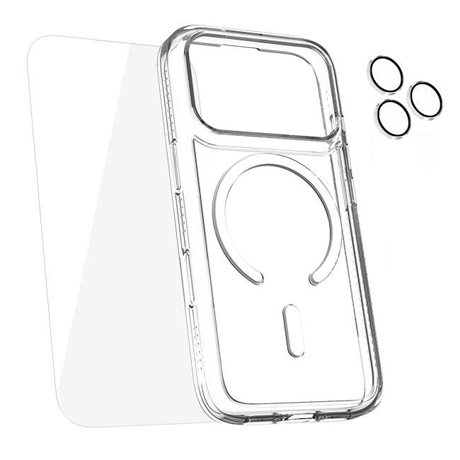 3-n-1 MagSafe Case Screen Camera Lens Bundle - iPhone 18 Pro