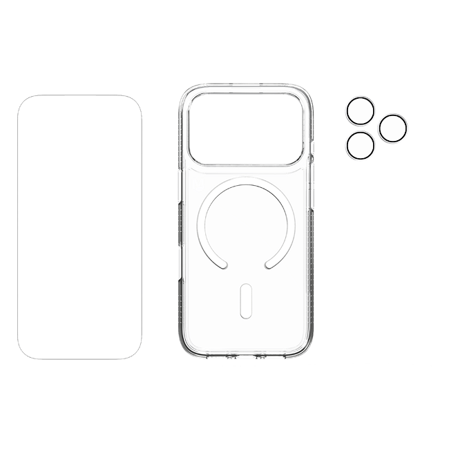 3-n-1 MagSafe Case Screen Camera Lens Bundle - iPhone 18 Pro