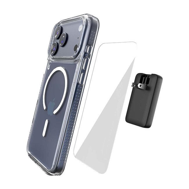 Matter 3-in-1 Case, Screen and 45W Charger Bundle - iPhone 17 Pro Max