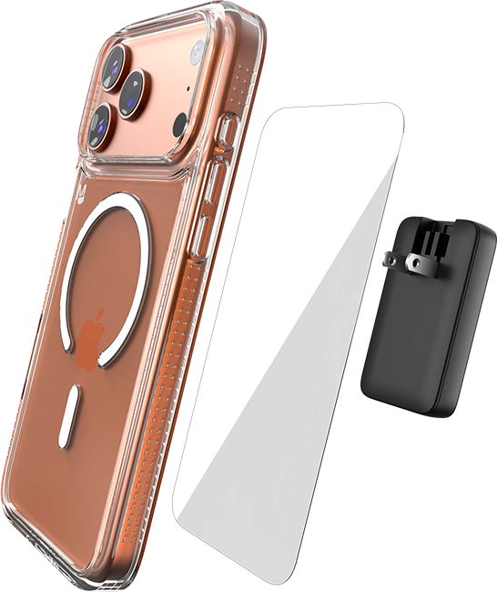 Matter 3-in-1 Case, Screen and 45W Charger Bundle - iPhone 17 Pro Max