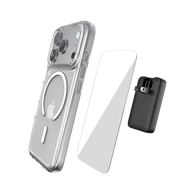 Matter 3-in-1 Case, Screen and 45W Charger Bundle - iPhone 17 Pro