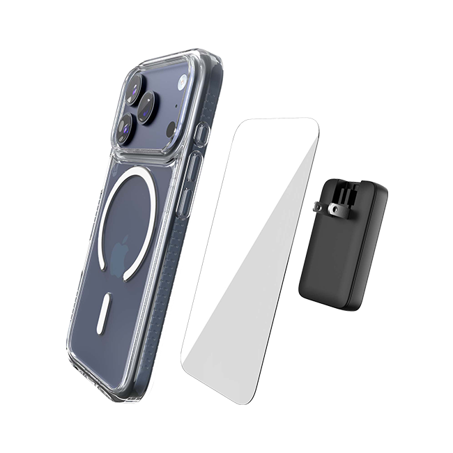 Matter 3-in-1 Case, Screen and 45W Charger Bundle - iPhone 17 Pro