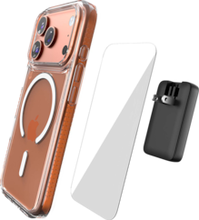 Paquete de estuche Matter 3 en 1, pantalla y cargador de 45 W para el iPhone 17 Pro