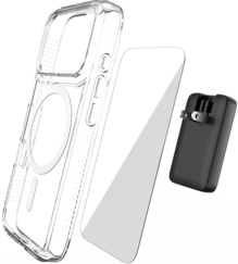 Paquete de estuche Matter 3 en 1, pantalla y cargador de 45 W para el iPhone 17 Pro