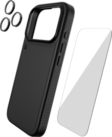 Paquete Matter 3 en 1 de estuche, protector de pantalla y protector de lente de la cámara para el iPhone 17 Pro