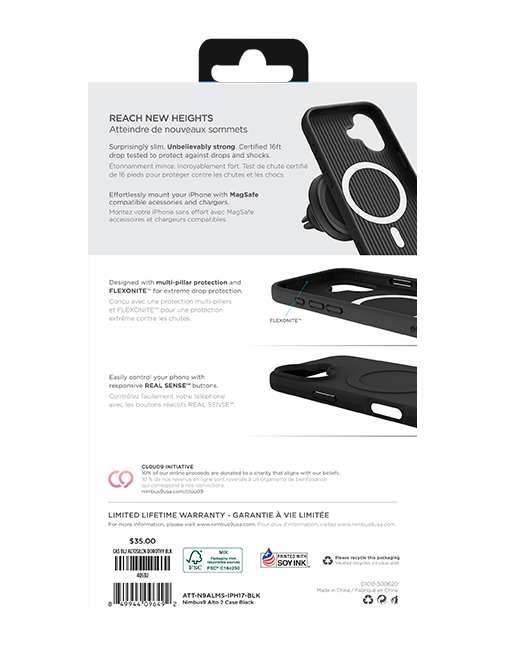 Nimbus9 Alto Silicone MagSafe Case - iPhone 17