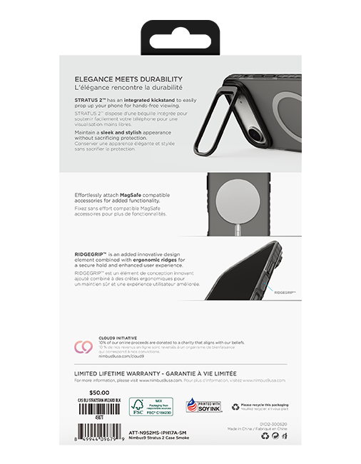 Nimbus9 Stratus MagSafe Case w/Kickstand - iPhone Air