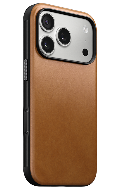 NOMAD Modern Ecco Leather MagSafe Case - iPhone 18 Pro/17 Pro