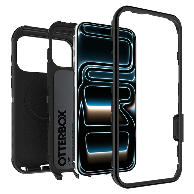 OtterBox Defender Pro Series Black MagSafe Case - iPhone 18 Pro Max/17 Pro Max