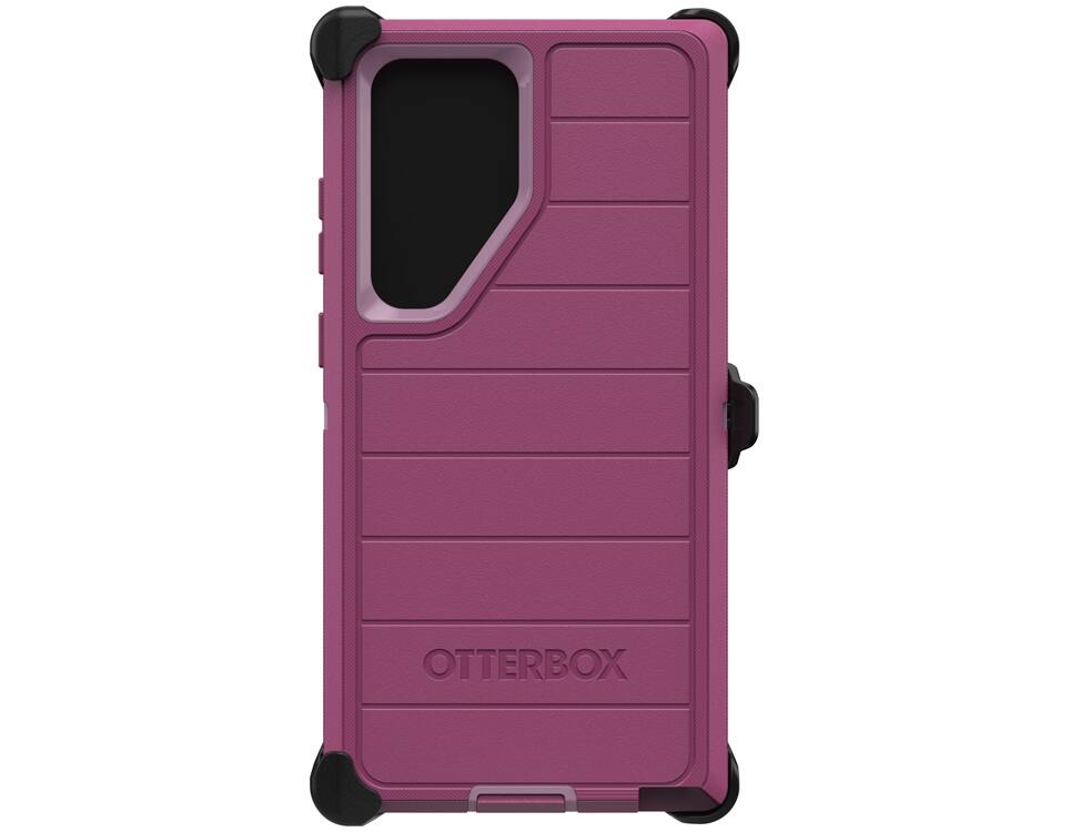 OtterBox Coque Pour Galaxy S23+ Defender Series – Canyon Sun (rose), Robuste Et Durable, Avec Protection Des Ports, Comprend Une Béquille à Clip Holster