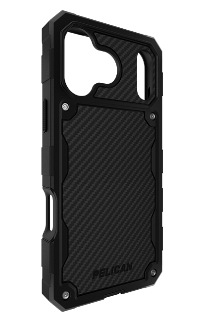 Estuche Pelican Shield Carbon Fiber con MagSafe y funda para el iPhone 17 Pro Max