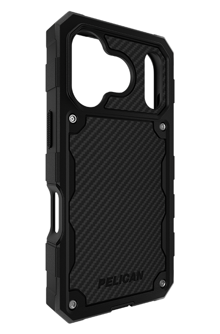 Pelican Shield Carbon Fiber MagSafe Case w/Holster - iPhone 17 Pro