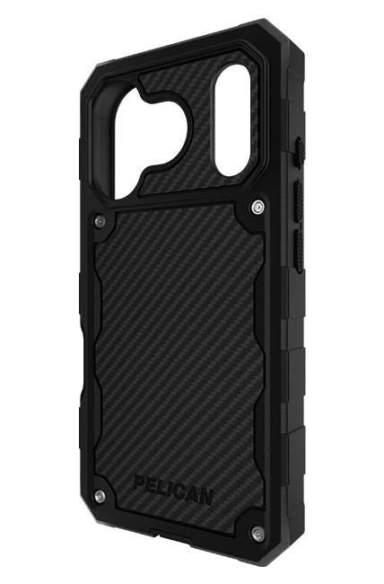Pelican Shield Carbon Fiber MagSafe Case w/Holster - iPhone 17 Pro