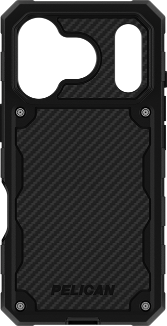 Pelican Shield Carbon Fiber MagSafe Case w/Holster - iPhone 17 Pro