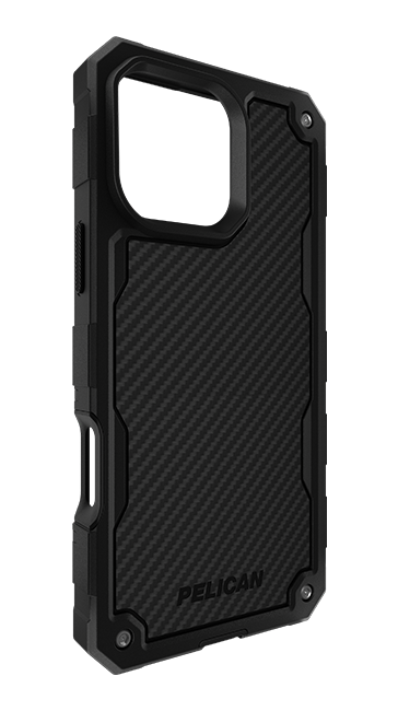Pelican Shield Carbon Fiber with MagSafe Case and Holster - iPhone 16 Pro Max