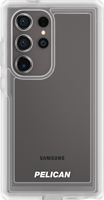 Pelican Voyager Case and Holster - Samsung Galaxy S24 Ultra - Clear  (Product view 1)
