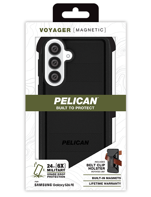 Pelican Voyager Magnetic Case - Samsung Galaxy S26 FE