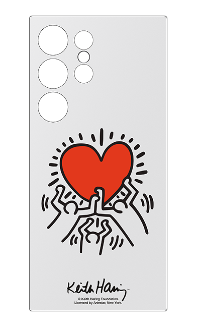 Samsung FlipSuit Case Keith Haring Interactive Card - Samsung Galaxy S24 Ultra