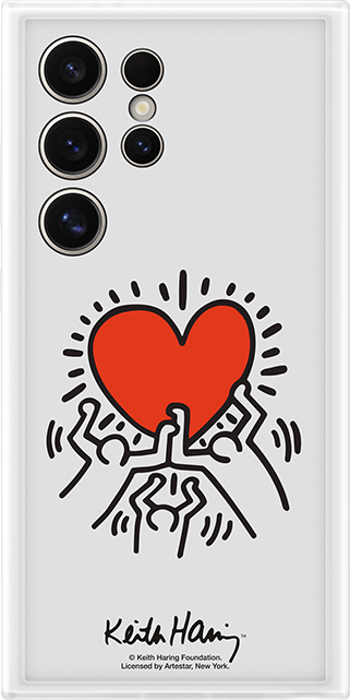 Samsung FlipSuit Case Keith Haring Interactive Card - Samsung Galaxy S24 Ultra